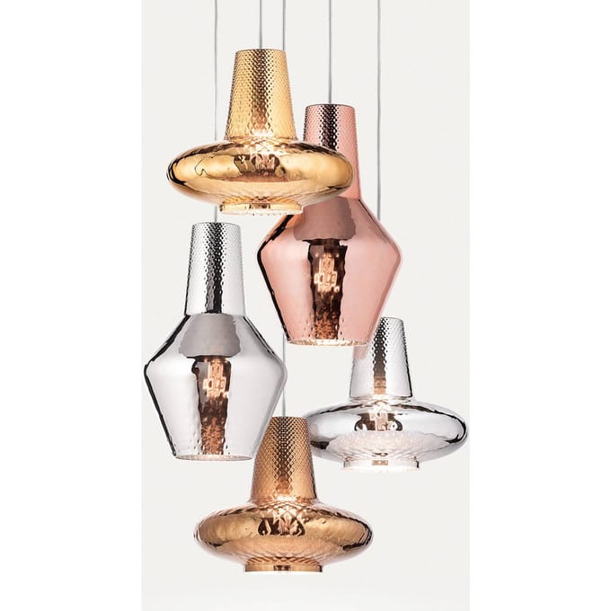 AILATI Hanglamp Giulietta 130 cm brons metallic