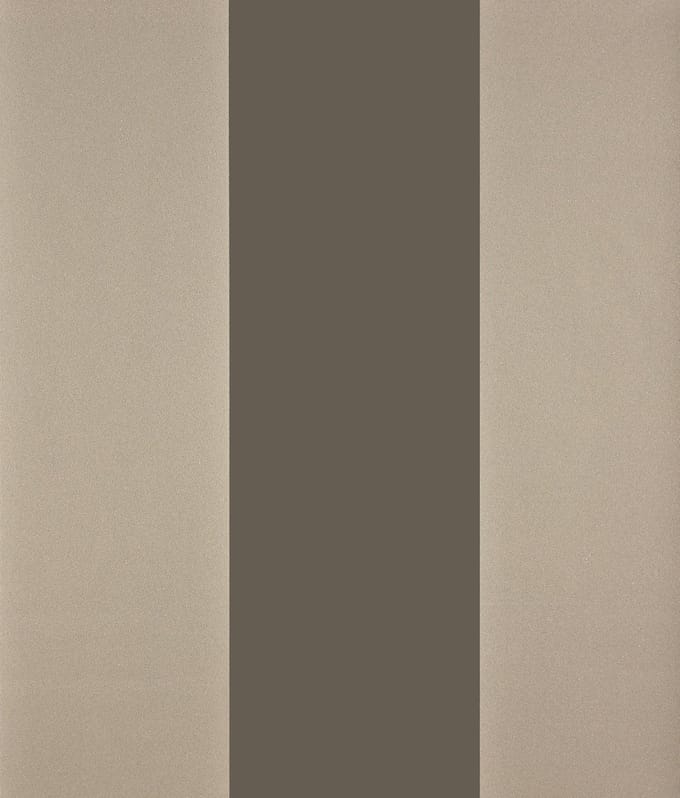 Dutch Wallcoverings Vliesbehang streep - bruin/olijf