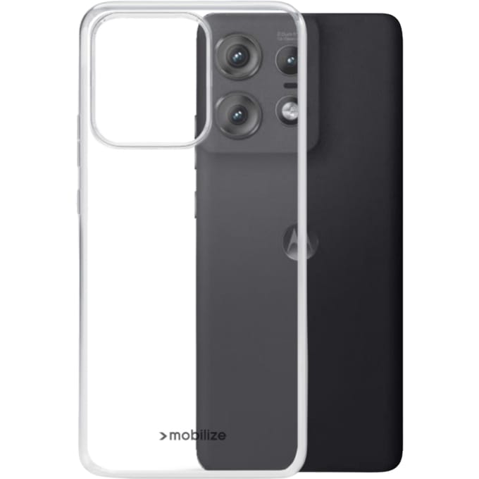 Mobilize Motorola Edge 50 Pro Siliconen (TPU) Hoesje Transparant