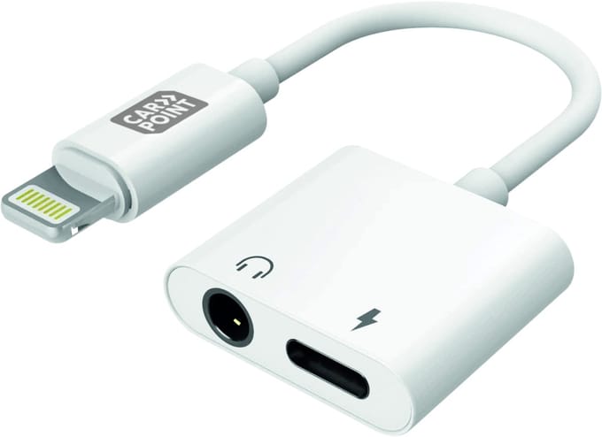 Carpoint 2 In 1 Adapter Lightning > Aux & Lightning