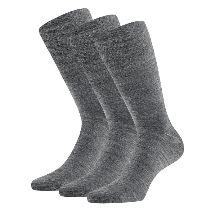 Merino wollen sokken - Unisex - Antipress - Medium grijs - 39/42