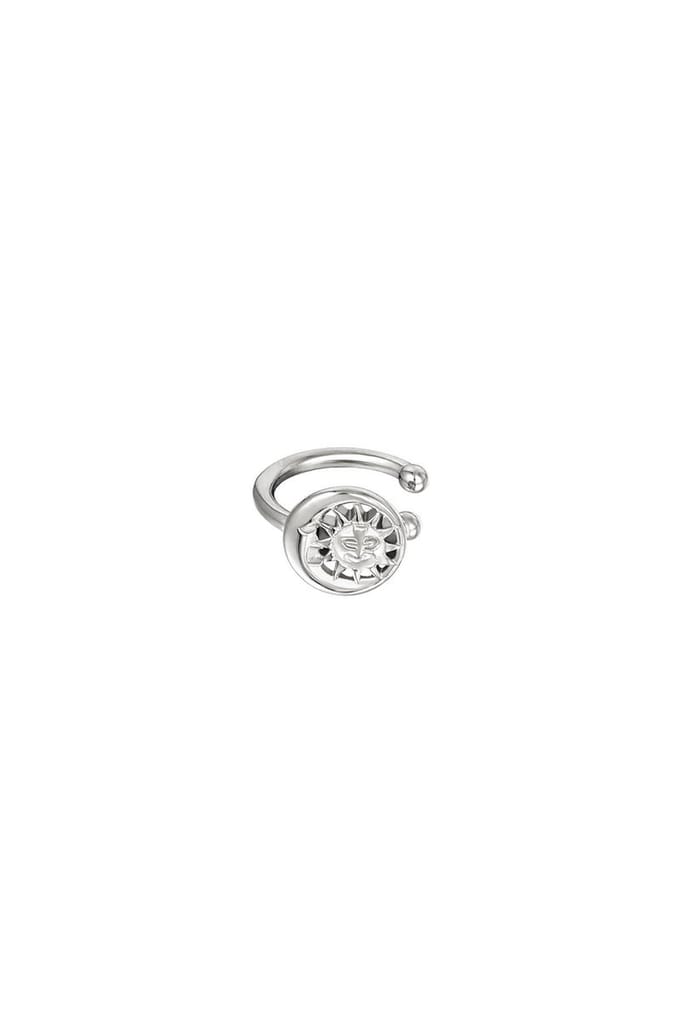Moon - Ear Cuff - Zilver - Milace