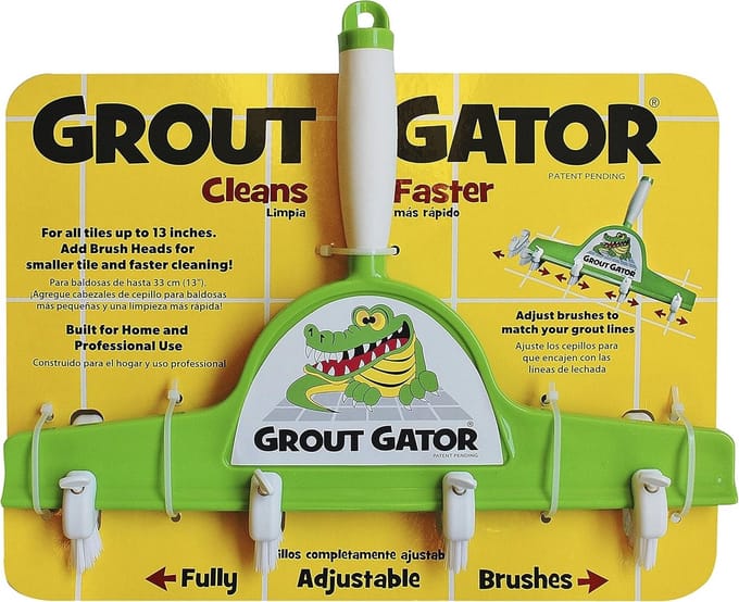 Grout Borstel voor het Reinigen van Voegwerk