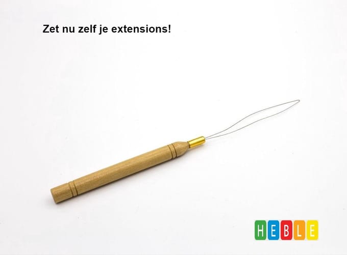 Heble® - "Crochet-Micro-Ring-Extensies: Loop-Puller-Loop-Naald"