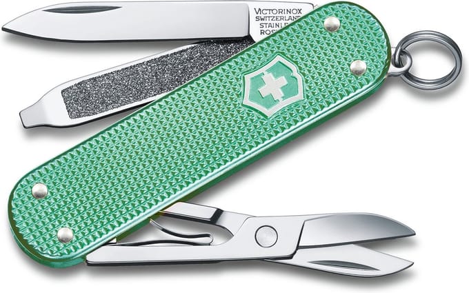 Victorinox Classic Alox Colors Zakmes - Minty Mint - 5 Functies