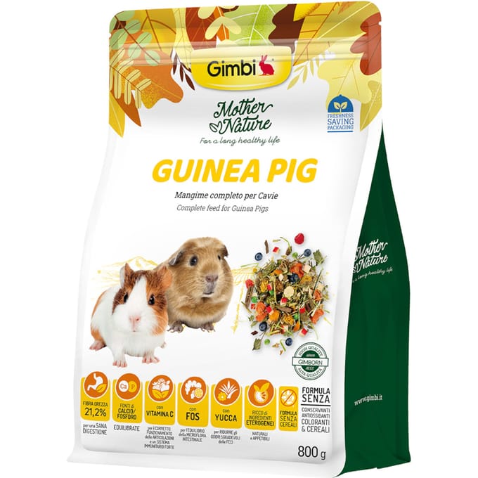 800 g Gimbi Mother Nature Cavia Voer