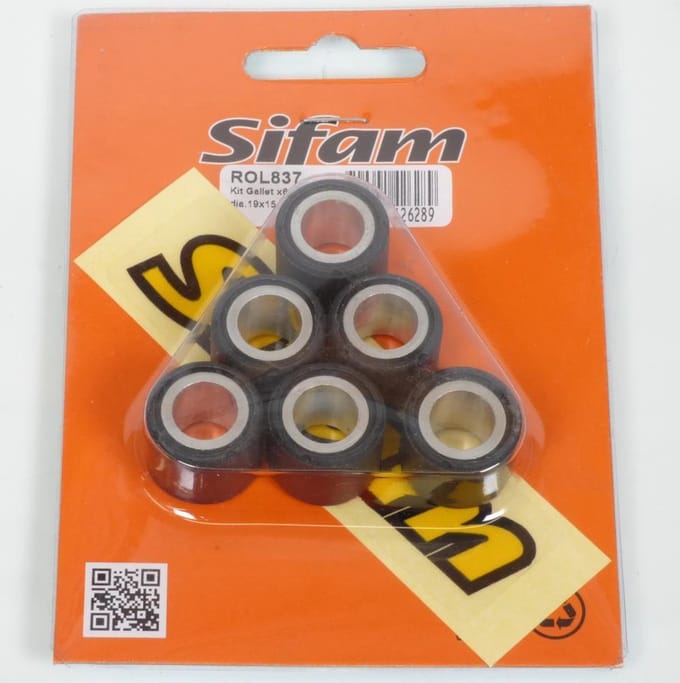 sifam variatorrol voor piaggio 50 zip 2t sp scooter 2001 tot 2005 nieuw