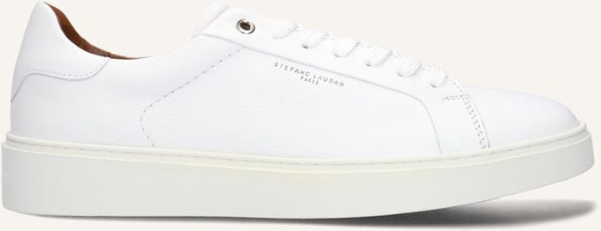 STEFANO LAURAN Lj2503 Sneakers - Leer - Heren - Wit - Maat 41