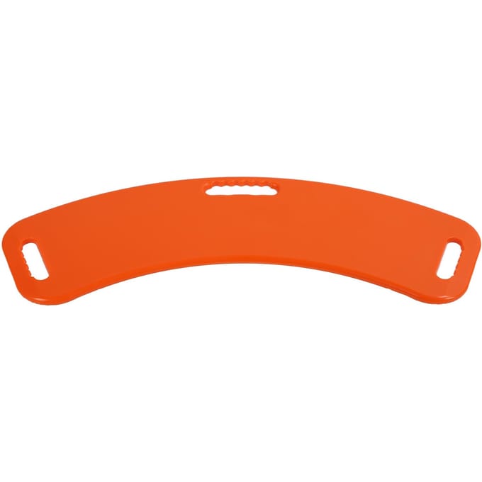 Elderly Transferring Board Anti Slip Assist Thickened Curved Elderly Transfer Board Orange red