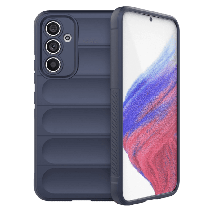 Comfycase Samsung Galaxy A54 Cushion Case  Donkerblauw