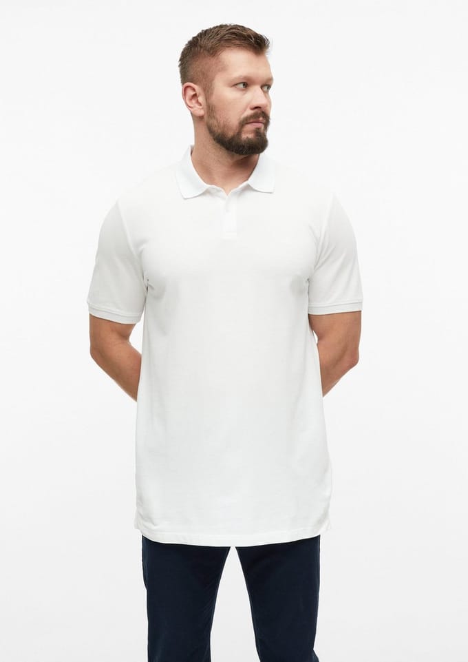 s.Oliver - male - Katoenen piqué polo