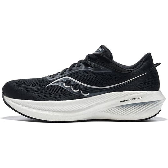 Saucony Triumph 21 Zwart Wit Heren Sneakers Grijs S20881-10 44 black