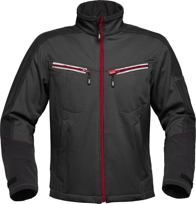 Havep 40145 Softshell Charcoal Grijs maat XL