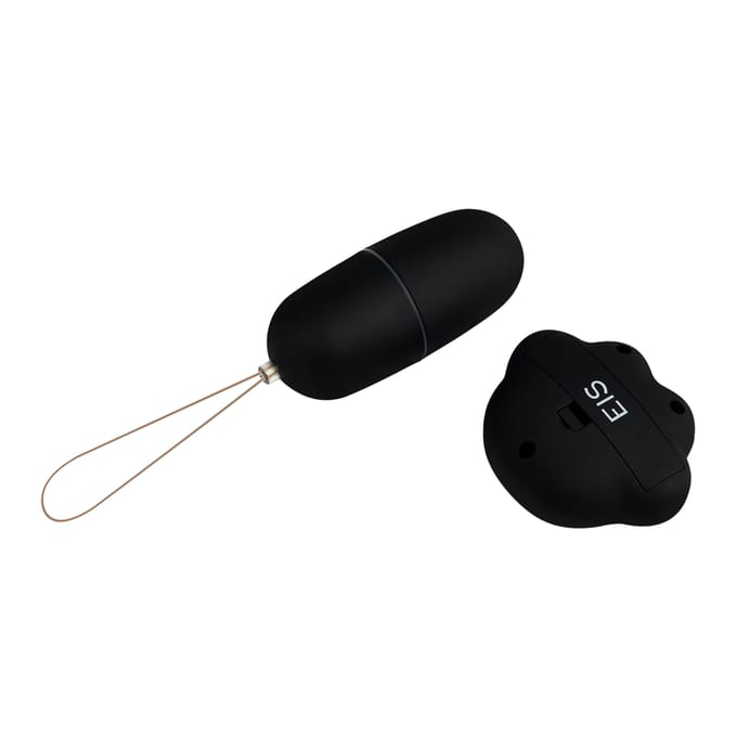 Vibro-ei met draadloze  afstandsbediening, 7,5 cm