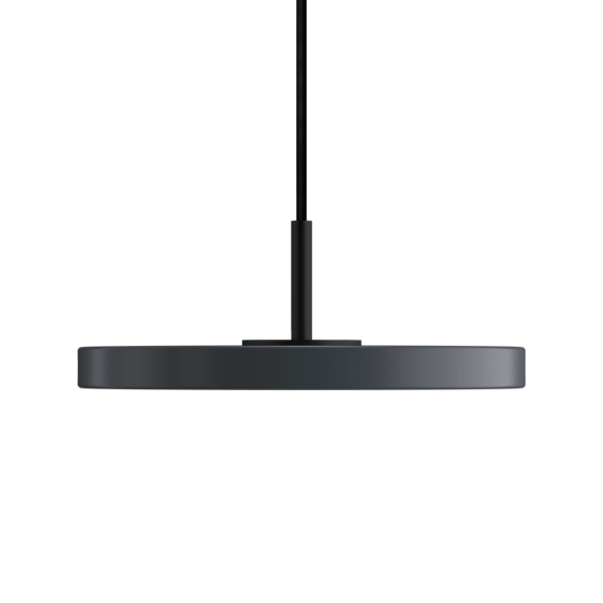 Umage Asteria Micro Hanglamp Met Dimmer Antraciet/ Zwart Top
