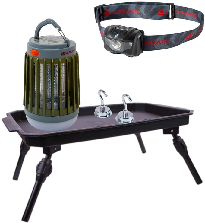 Ultimate Nightfishing Carp Essentials Set - Hoofdlamp