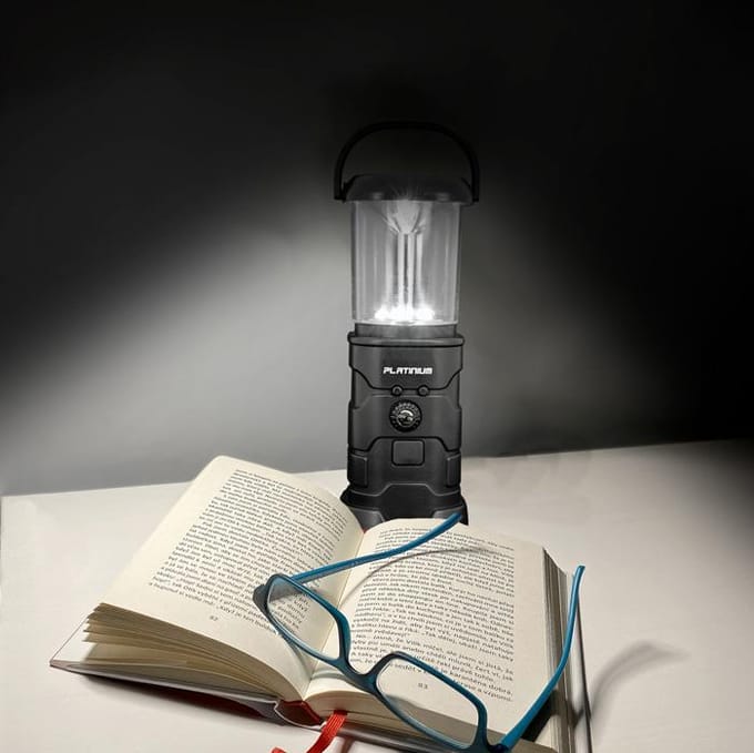 Zonne-LED Toeristenlamp Met Dynamo En 2-In-1 Radio