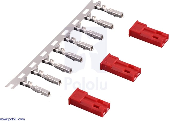 JST RCY Connector Pack 3 stuks Female Pololu-1934