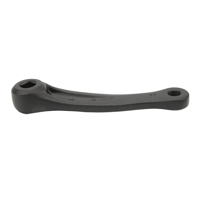 Fiets Crankarm Links 152mm Diamantgat Aluminiumlegering Sterke Ondersteuning Pedaal Crankbeen black
