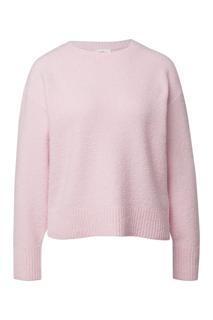 s.Oliver Pullovers Pink Maat: 44 | Sweaters Outlet | Dames | Roze