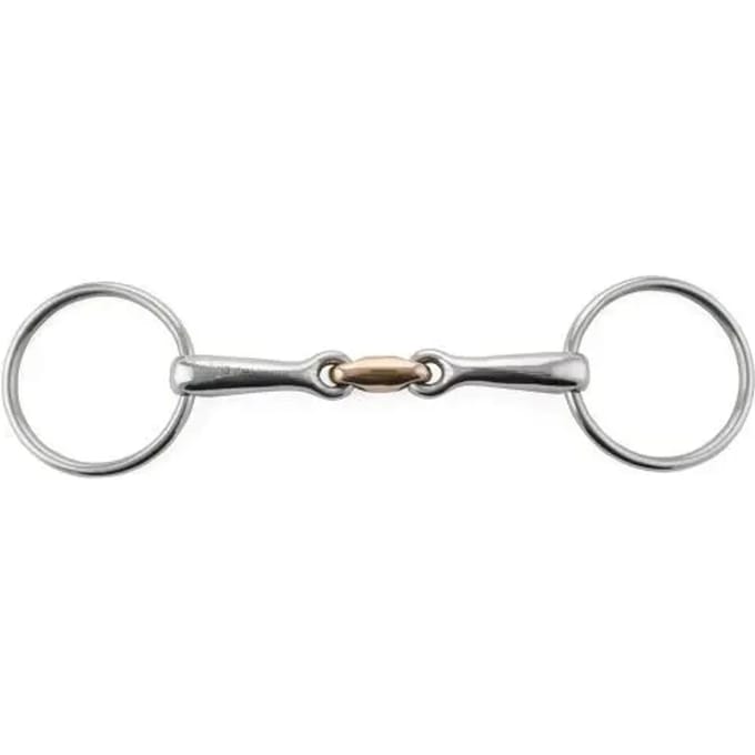 Dubbel bit voor paarden Umbria Equitazione French Solid SS