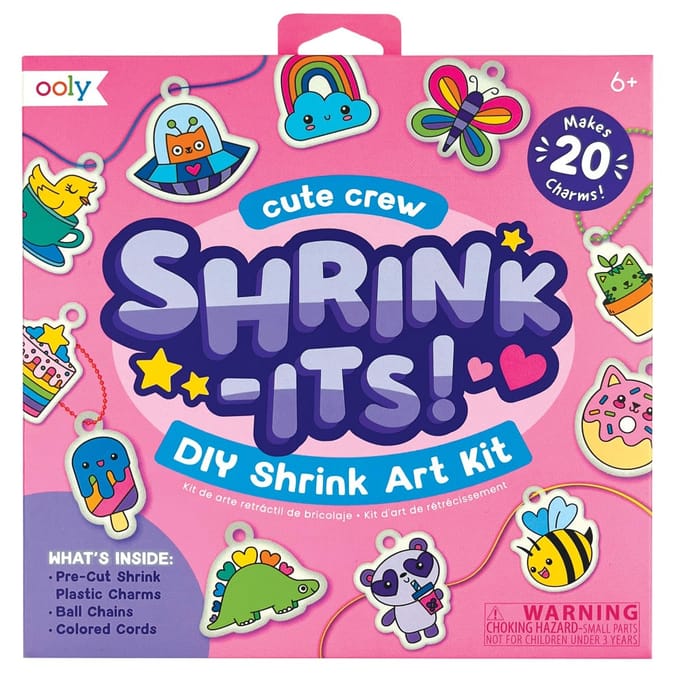 Ooly - Shrink-its! - D.I.Y Voorgesneden krimpbedels - Cute crew