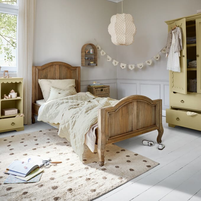 LOBERON Bed Rêverine bruin