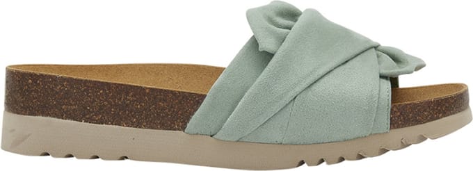 SCHOLL PRINCY Microfibre-W Dames Muiltjes - Aquamarine - Maat 37