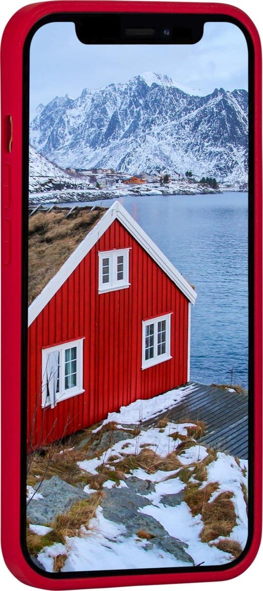DBramante recycled cover Greenland - rood - voor iPhone (6.1) 13