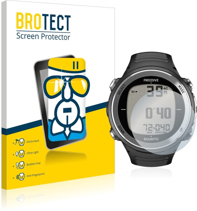 Screenprotector voor Suunto D4F Beschermglas transparant