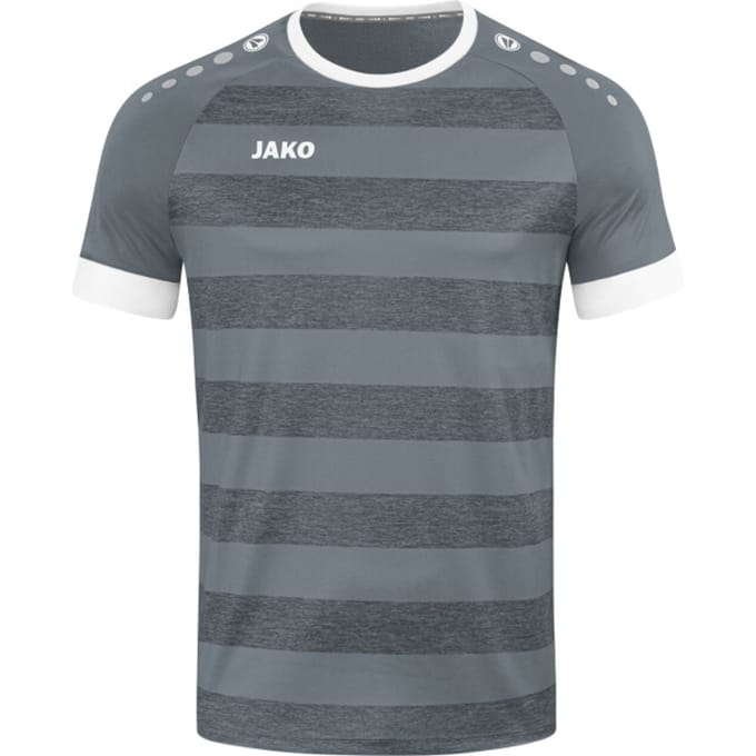 Jako Celtic Melange Shirt Korte Mouw Heren - Steengrijs | Maat: M