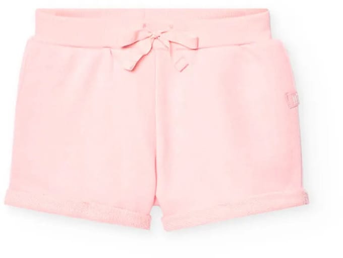 Boboli Fleece Korte Broek Roze 4 Years Meisje
