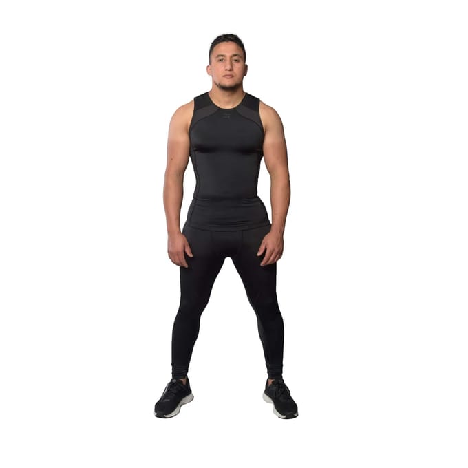 Joya Rashguard Tanktop - Zwart/Zwart (Beschikbaar in verschillende maten)