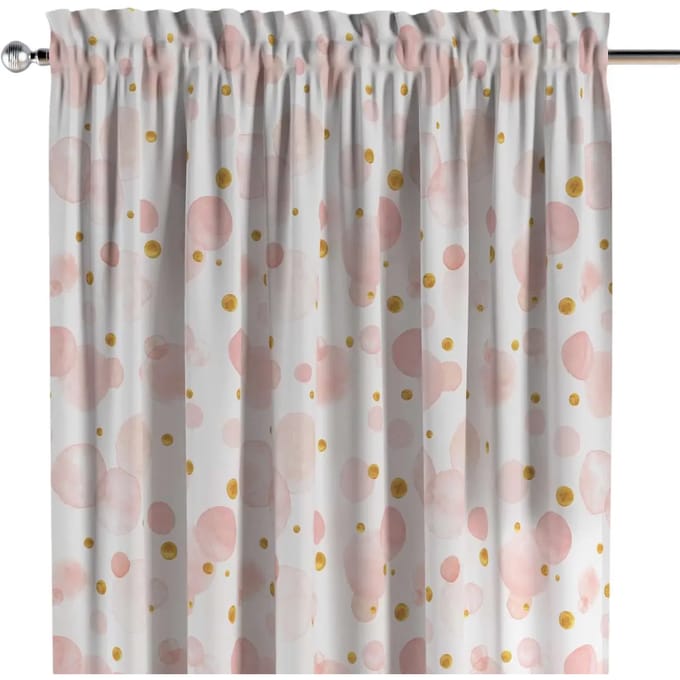Gordijn met split en volants Yellow Tipi Magic Collection