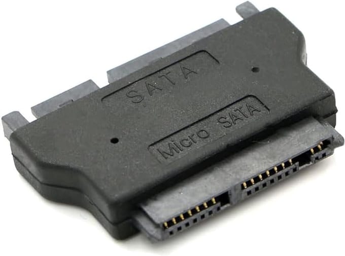 Micro SATA Adapter - Verloopstekker - Opslaguitbreiding - Hoge Snelheid - 11x11 cm
