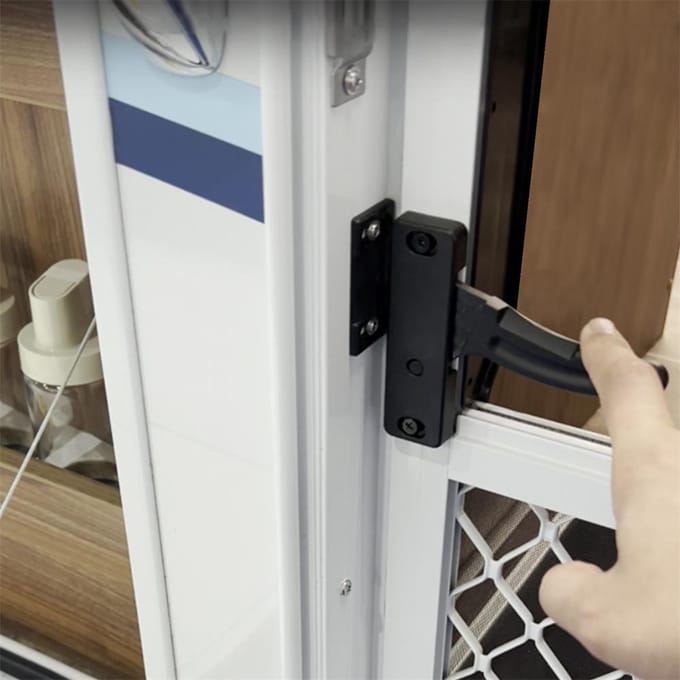 Hordeurvergrendeling Rechterhandgreep Kit Voor RV Camper Motorhome Reiscaravan