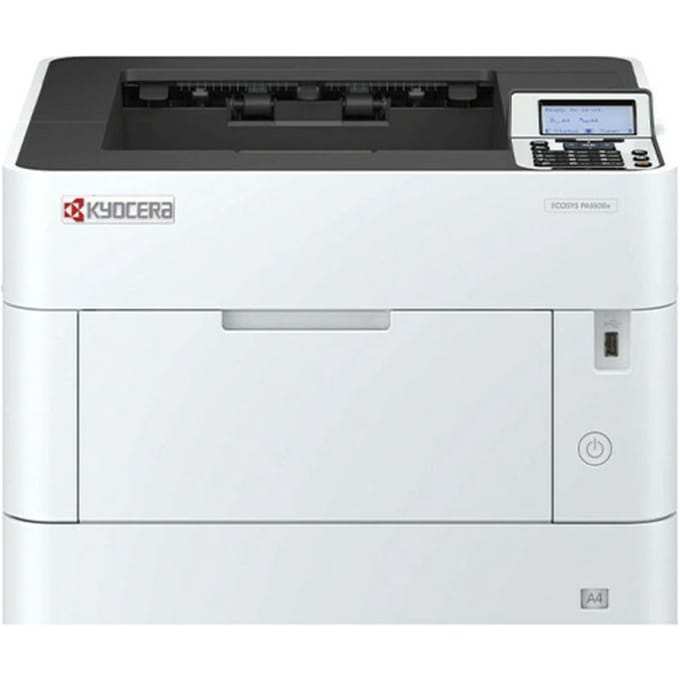 Laserprinter Kyocera ECOSYS PA5500x, zwart-wit, USB,LAN,SD-/SDHC, duplex/mobiel afdrukken, tot A4, incl. toner, wit