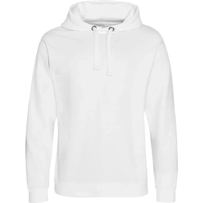 Just Hoods Epic Print Hoodie JH011 - ARCTIC WHITE - L