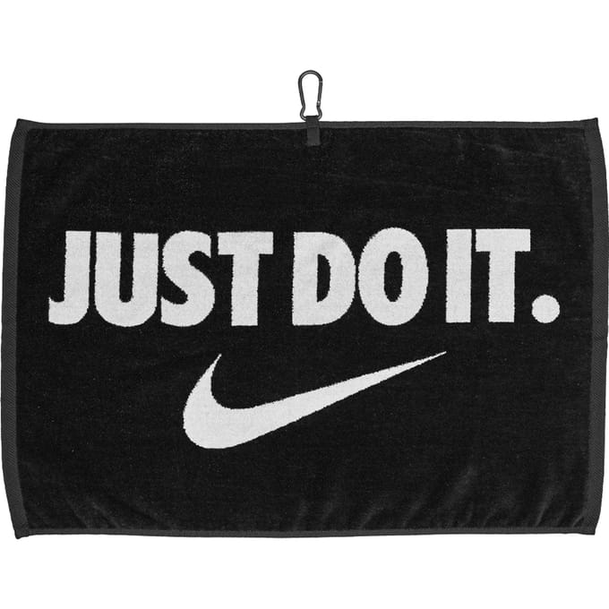 Nike Performance golfhanddoek (Zwart)