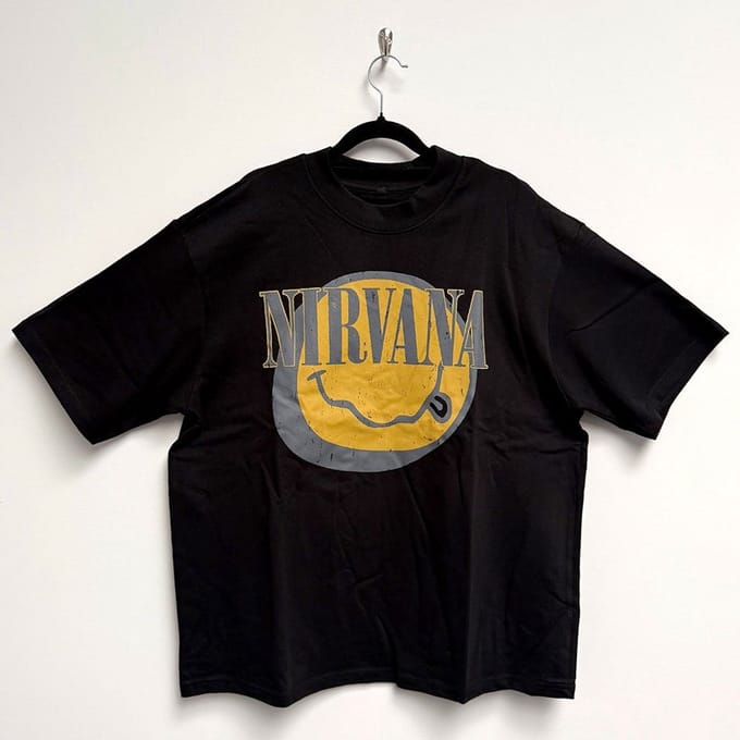 Nirvana - Evergreen Heren T-shirt - L - Zwart