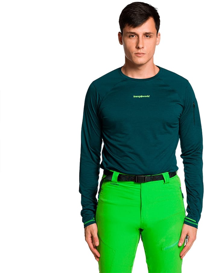 Trangoworld Trx2 Evo T-shirt Met Lange Mouwen Groen M Man