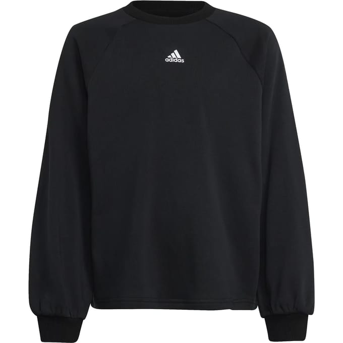Adidas Jam Crew Sweatshirt Zwart 7-8 Years Meisje