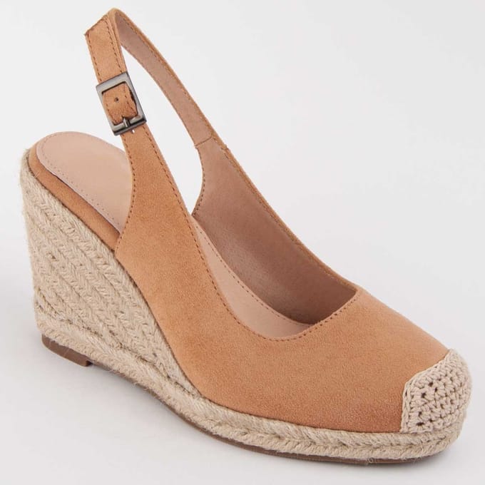 Montevita Espadrilles Met Een Sleehak Balenci7 Bruin