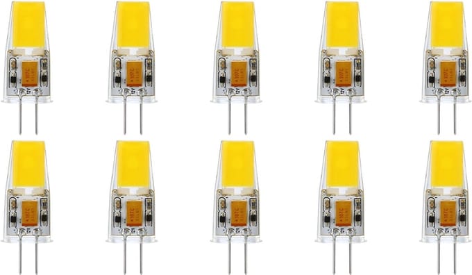 SPL G4 LED Lamp 2W Dimbaar - Warm Wit - 260lm - T12 - 10 Stuks