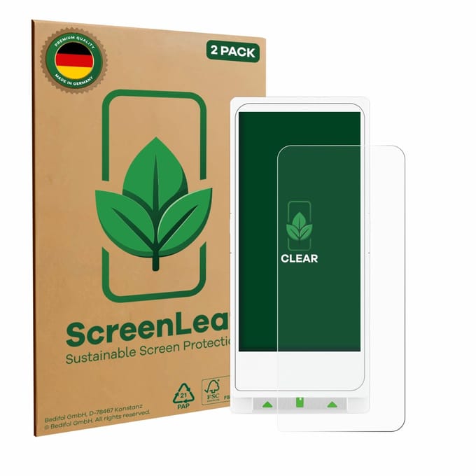 2 Stuks Screenprotector voor Clover Flex - Hoogwaardige Beschermfolie transparant