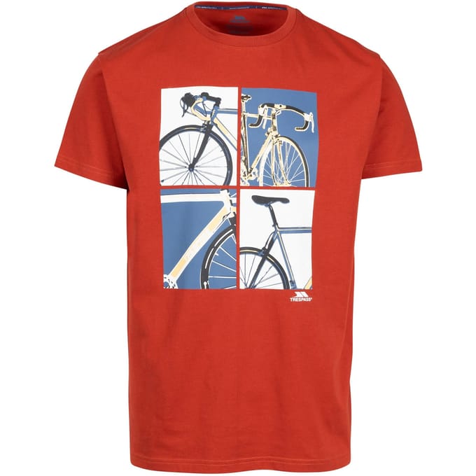 Trespass Heren Chowder Fiets T-shirt (Salsa)