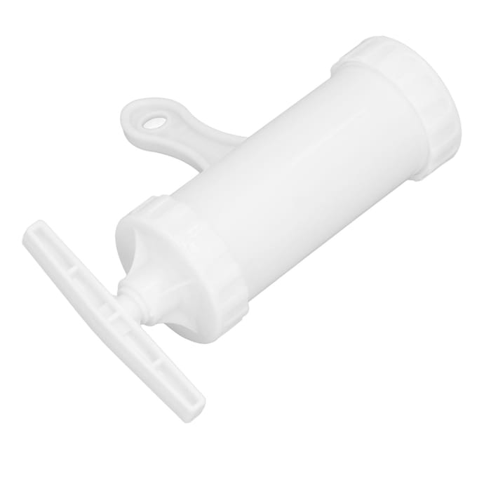 Plastic Worstvellen Oneetbare Vellen met Worstvulbuizen Handmatige Vulhoorns L(for 6.5-9kg) white