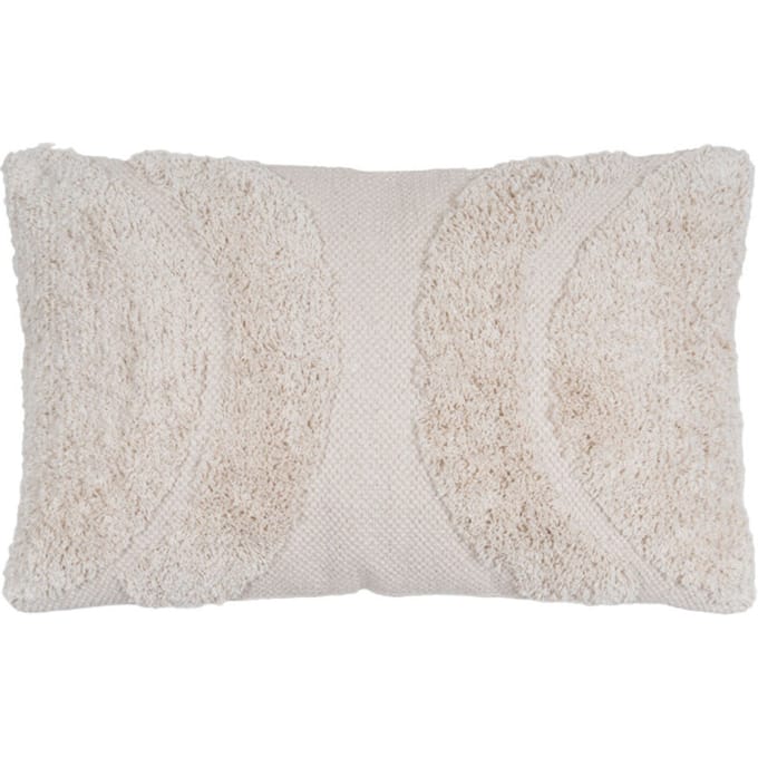 Kussen Loulou 40 x 60 cm - Luxe Fluffy Sierkussen met Berber Look