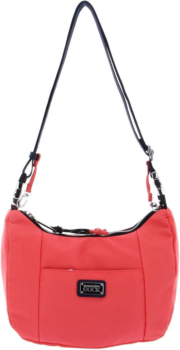 MANDARINA DUCK Schoudertas Style Buckled Pouch Coral Koraalrood