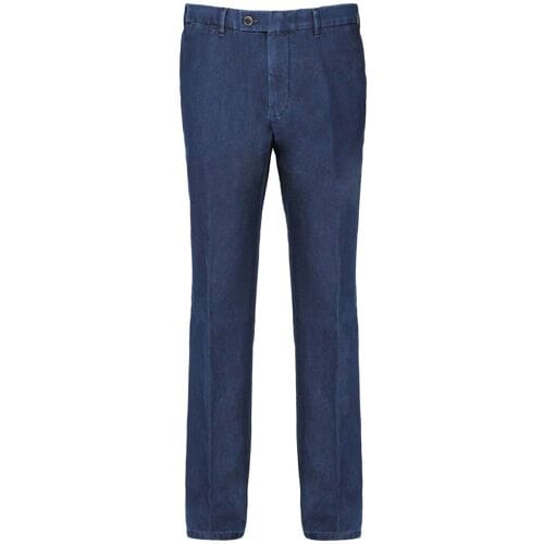 Gardeur Bardo Flat-Front Jeans Navy / male